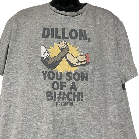 Men’s Heather Grey T-Shirt “Dillion, You Son of a B!#th” Size XXXL - Picture 2 of 5